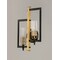 Maxim Lighting Flambeau 2-Light 13" Wide Black / Antique Brass Wall Sconce 16112CLBKAB - alternate 3